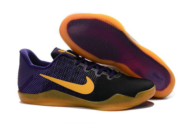 Black Purple Yellow Mens Shoe for Sale Nike Kobe 11